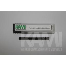Alu-Schaftfräser 3 Schneiden ALH+D4R0ap10F0S4L50Z3