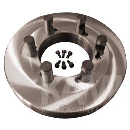 Flansch DIN55029, D=315, D1-8 