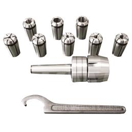 collet chuck set MK2, 10- pieces
