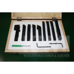 Drehstahlset  16 mm mit Wendeplattensystem 9 teilig