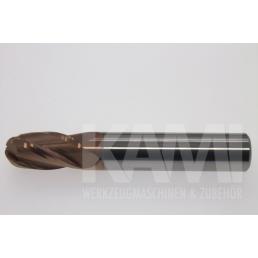 Vollradiusfräser 4 Schneiden P55+D12R6ap24F0S12L75Z4