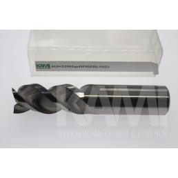 Alu-Schaftfräser 3 Schneiden ALH+D20R0ap45F0S20L100Z3