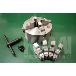 Drehfutter 4-B Drehfutter D=160, DIN6350, Guss