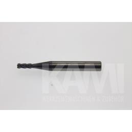 Schaftfräser 4 Schneiden mit Eckradius P45+D3R0,5ap8F10S06L045Z4